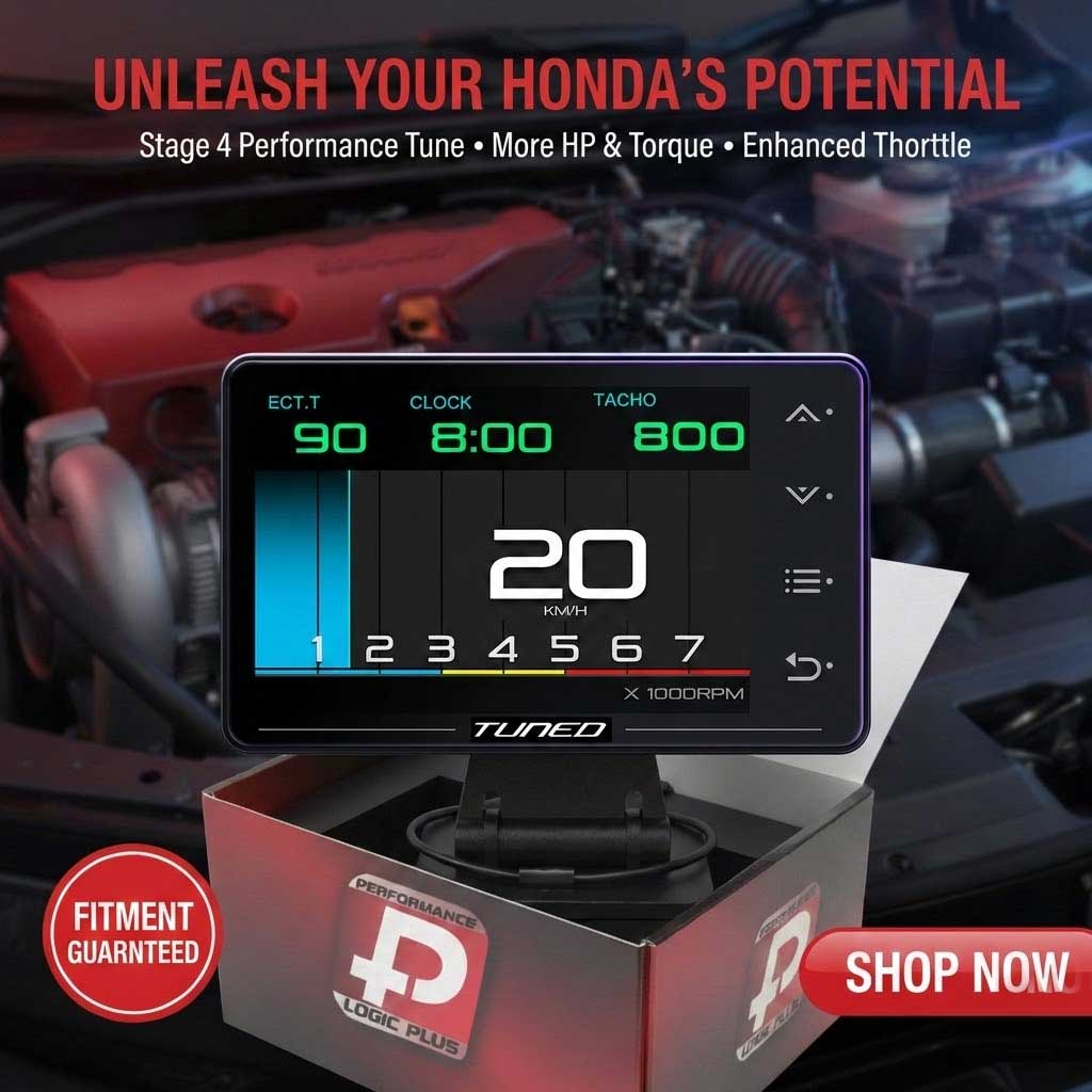 Performance Chip Stage 4 Tuner for Honda | OBD2 | 50HP+