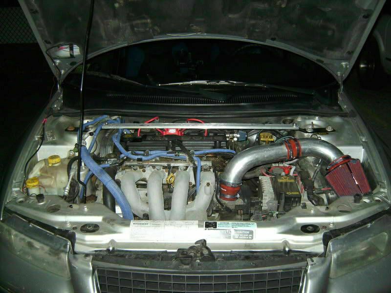 Performance Air Intake For Chrysler Cirrus (1995-2000) with 2.0L 2.4L L4 Engine Red