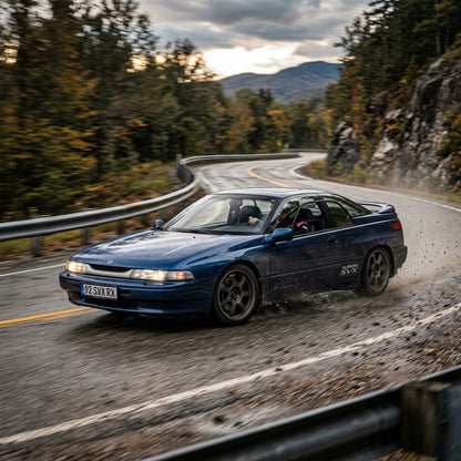 Action Shot: Subaru SVX Driving Fast
