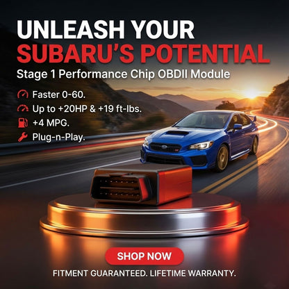 Stage 1 Performance Chip for Subaru - Boost HP & Torque | OBD2 Plug & Play Module