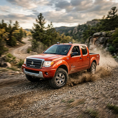 Action Shot: Suzuki Equator Driving Fast