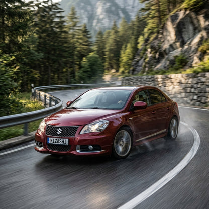 Action Shot: Suzuki Kizashi Driving Fast
