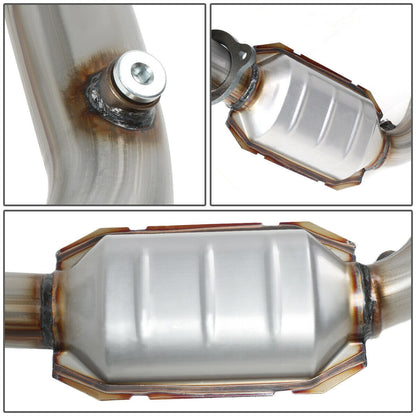 Exhaust Y-Pipe Catalytic Converter for Tahoe Yukon Suburban (2007-2009) with 4.8L 5.3L 6.0L Engines