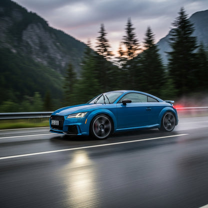 Action Shot:  TT Driving Fast