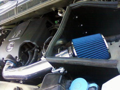 Cold Air Intake for Nissan Titan (2004-2015) 5.6L V8 Engine Blue Default Title