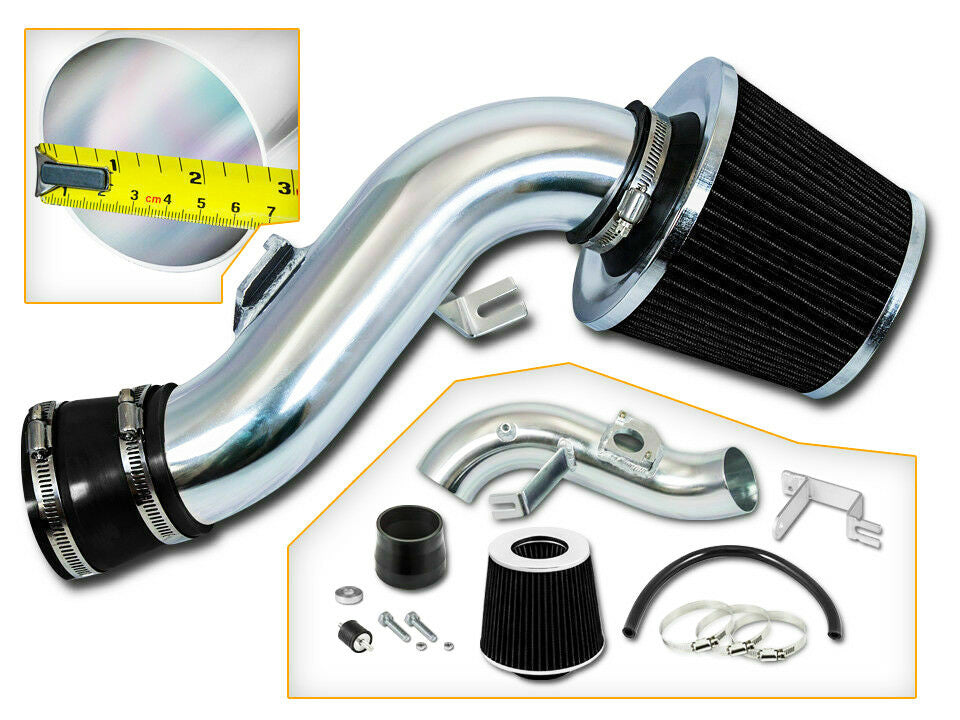 Short Ram Air Intake for Toyota Matrix (2003-2008) XR XRS with 1.8L Engine Black