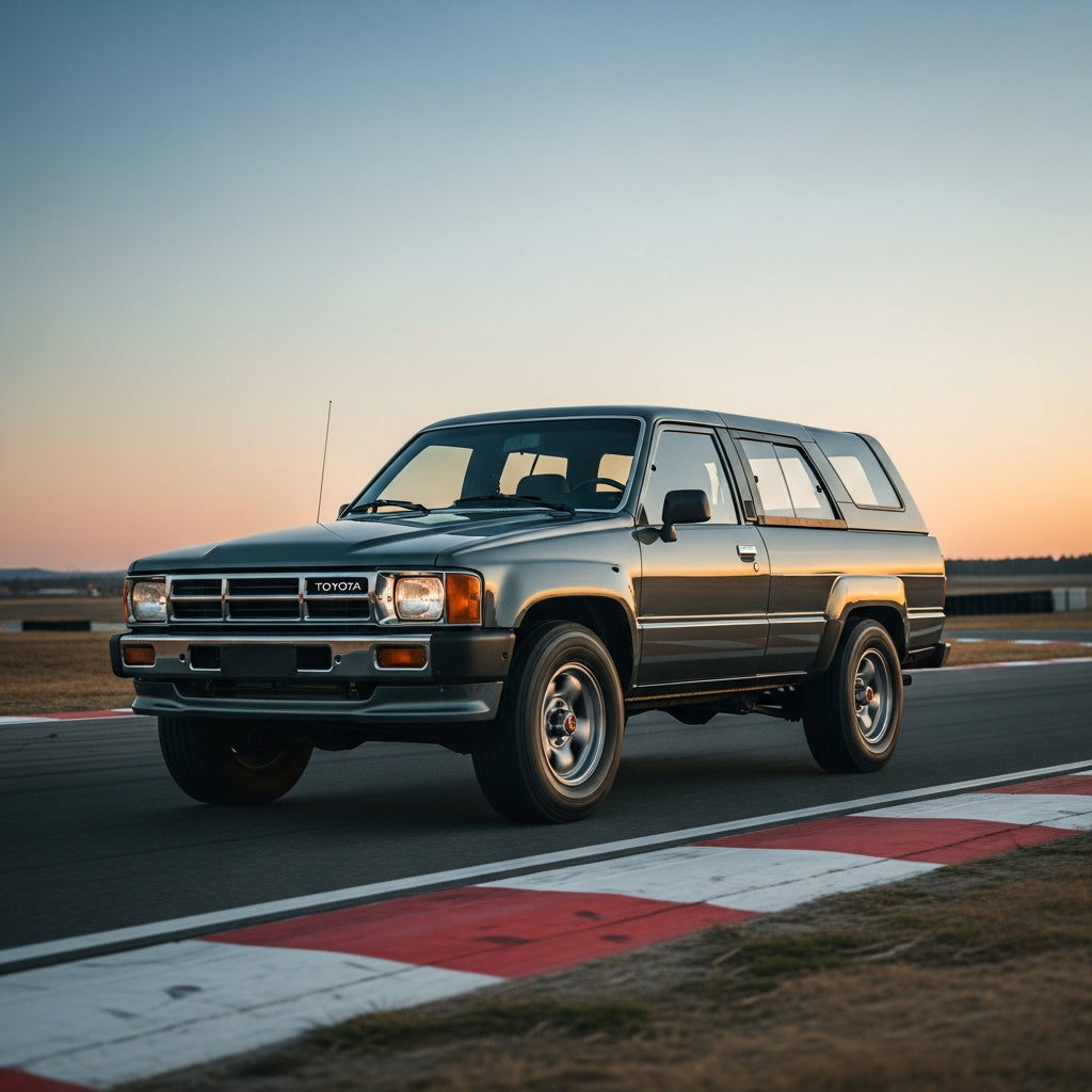 Action Shot: Toyota 4Runner Driving Fast