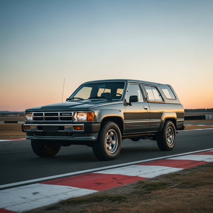 Action Shot: Toyota 4Runner Driving Fast