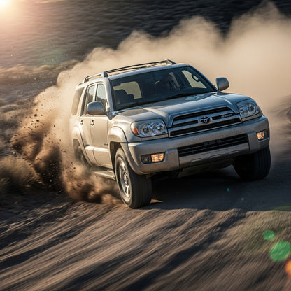 Action Shot: Toyota 4Runner Driving Fast