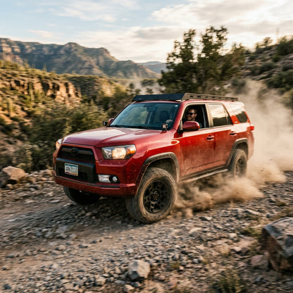 Action Shot: Toyota 4Runner Driving Fast