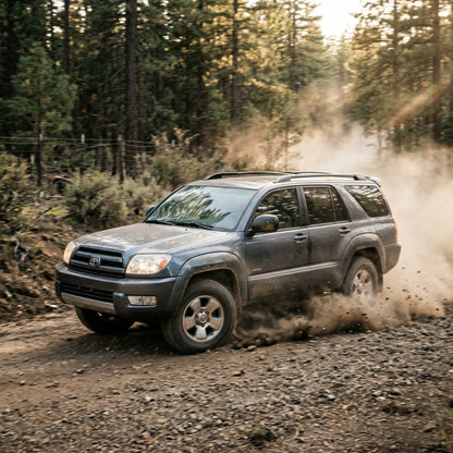 Action Shot: Toyota 4Runner Driving Fast