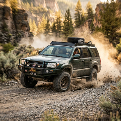 Action Shot: Toyota 4Runner Driving Fast