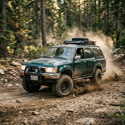 Action Shot: Toyota 4Runner Driving Fast