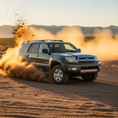Action Shot: Toyota 4Runner  Driving Fast