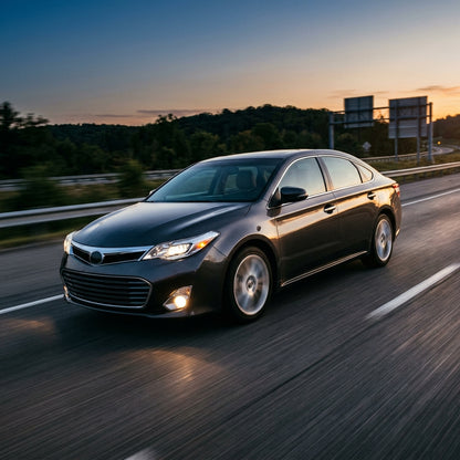 Action Shot: Toyota Avalon Driving Fast