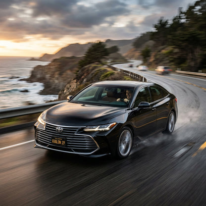 Action Shot: Toyota Avalon Driving Fast