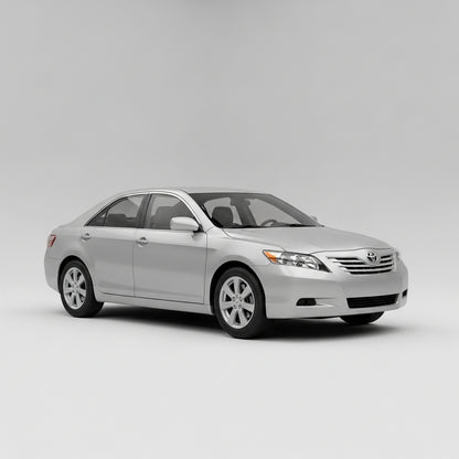 Action Shot: Toyota Camry Driving Fast