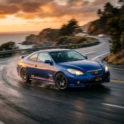 Action Shot: Toyota Camry,Solara Driving Fast