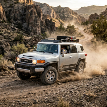 Action Shot: Toyota FJ Cruiser Driving Fast