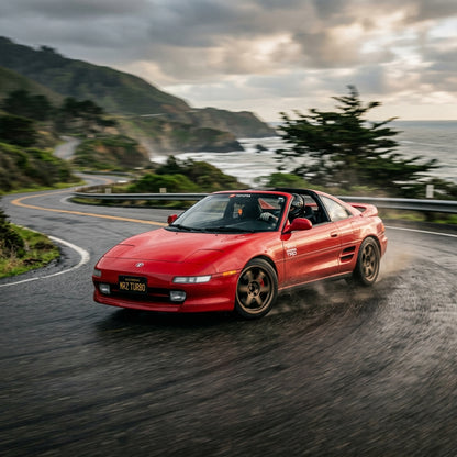 Action Shot: Toyota MR2 Driving Fast