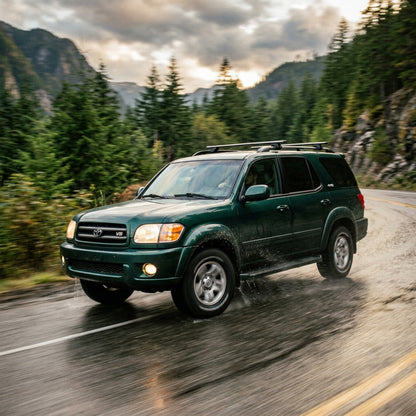 Action Shot: Toyota Sequoia Driving Fast