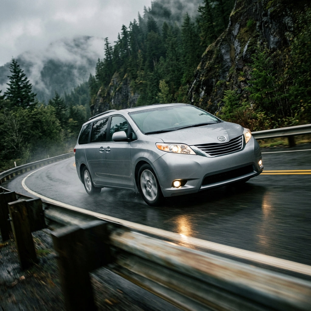 Action Shot: Toyota Sienna