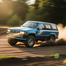Action Shot: Toyota T100, 4Runner Driving Fast