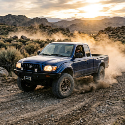 Action Shot: Toyota Tacoma Driving Fast
