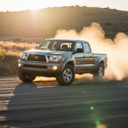 Action Shot: Toyota Tacoma Driving Fast