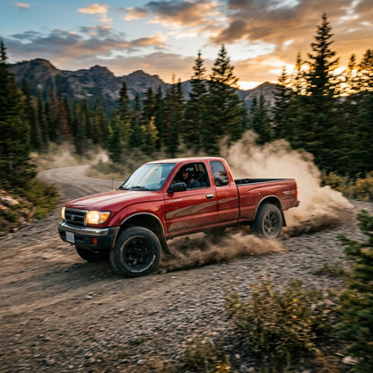 Action Shot: Toyota Tacoma Driving Fast