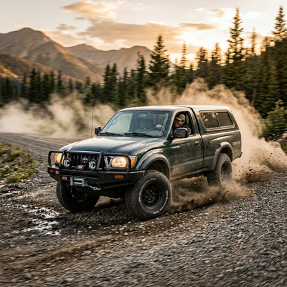 Action Shot: Toyota Tacoma Driving Fast