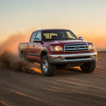 Action Shot: Toyota Tundra Driving Fast