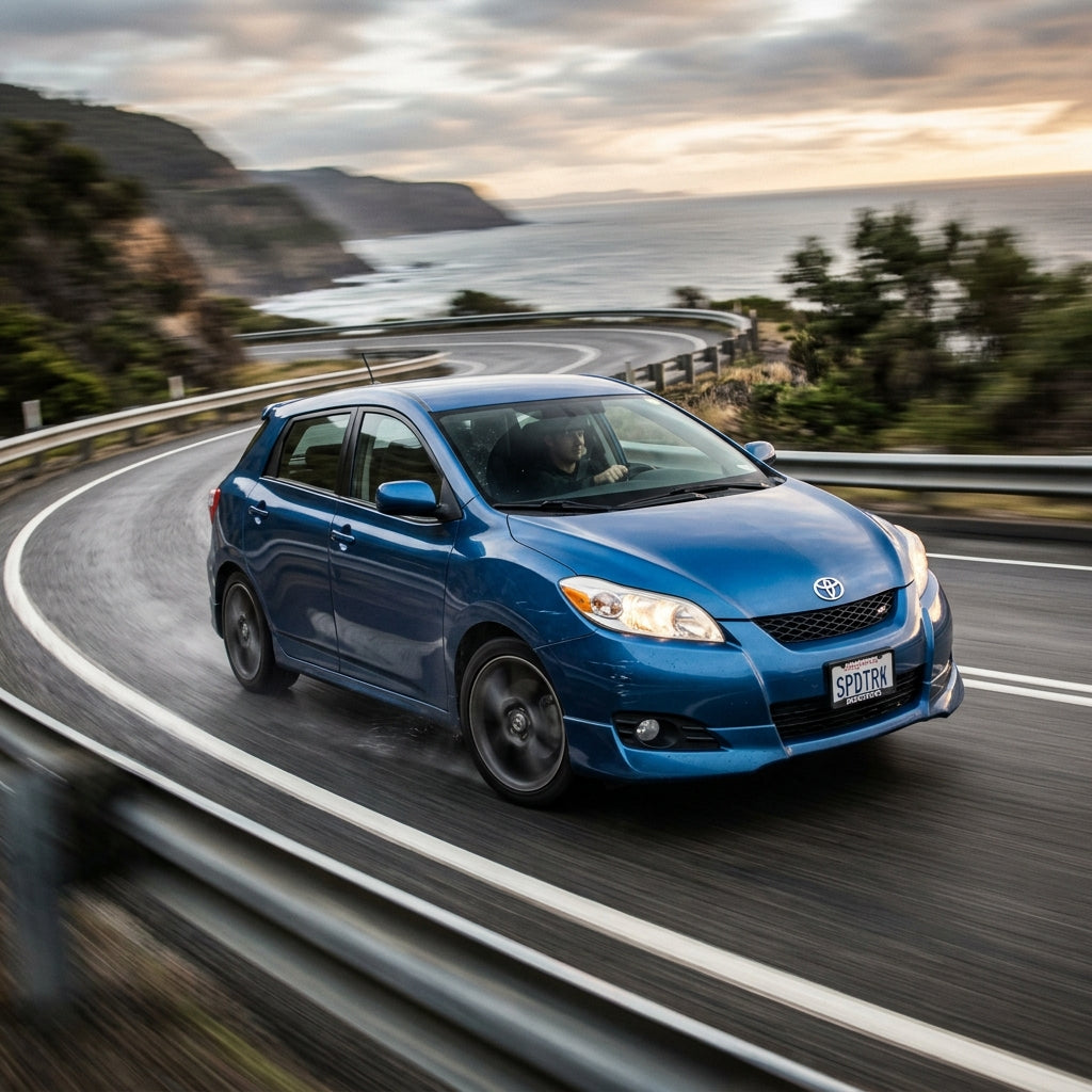 Action Shot: Toyota,Scion Corolla,Matrix,iM,xD Driving Fast