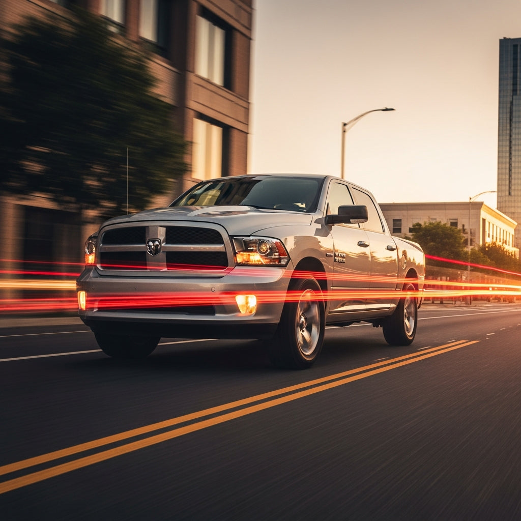 Action Shot: Ram C/V Driving Fast