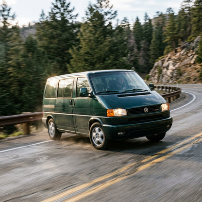 Action Shot: Volkswagen EuroVan Driving Fast