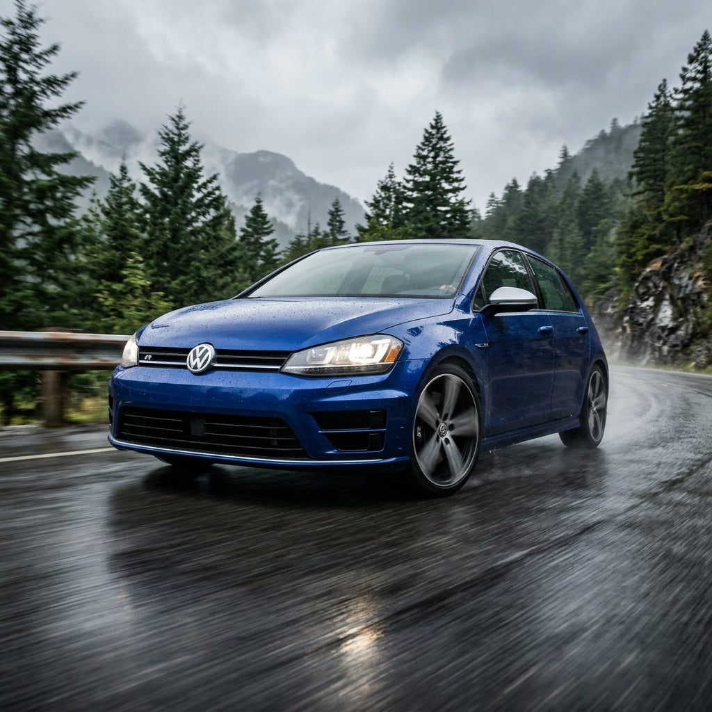 Action Shot: Volkswagen Golf R