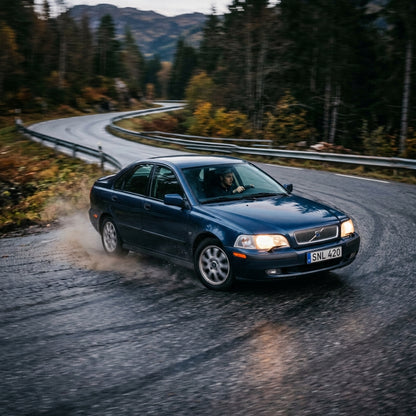 Action Shot: Volvo S40 Driving Fast