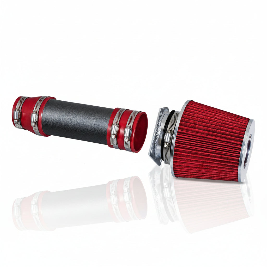 Short Ram Air Intake For Ford Windstar (1996-1998) with 3.8L V6 Engine Red