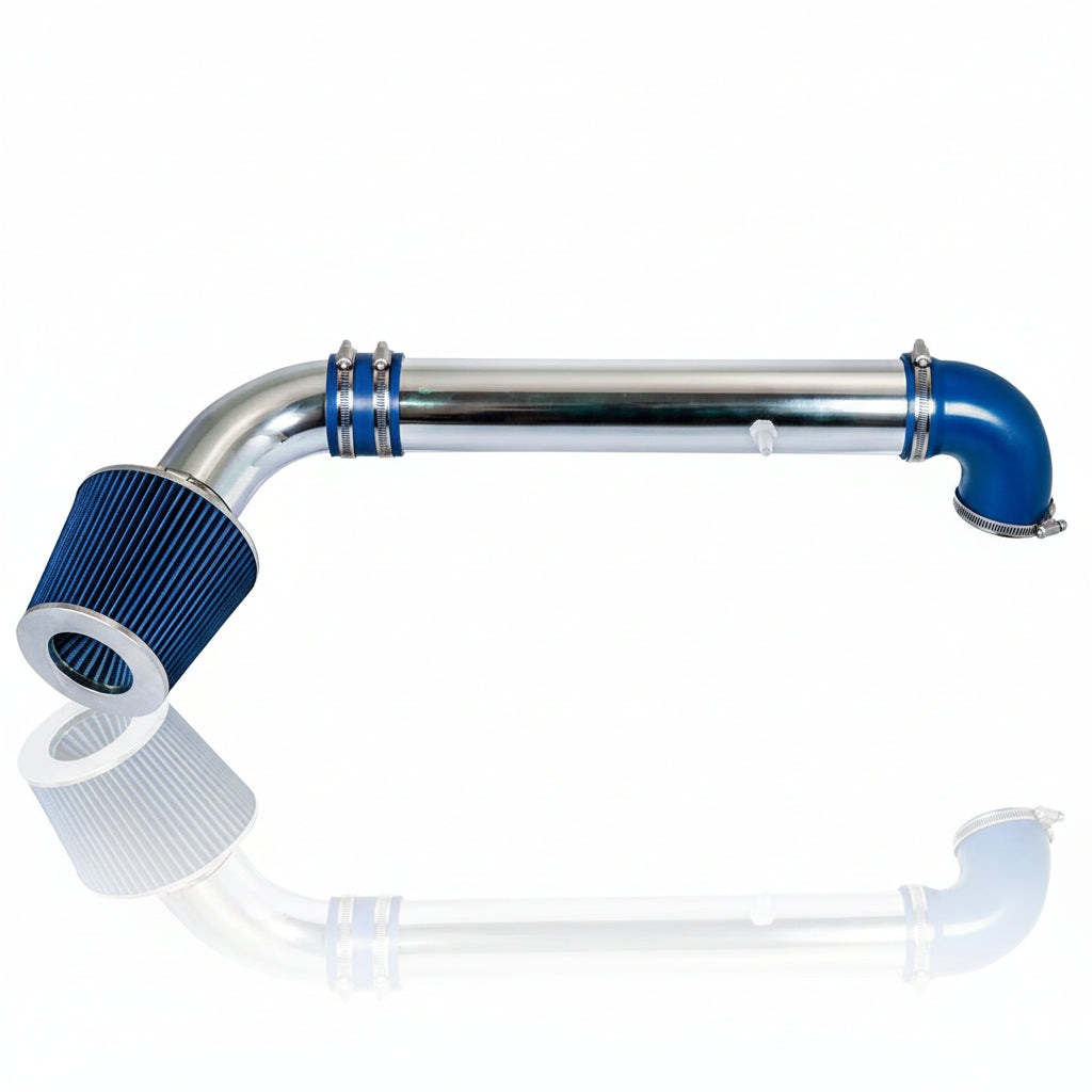 Blue Cold Air Intake Kit + Filter For Jeep Wrangler 1991-1995 2.5L 4.0L