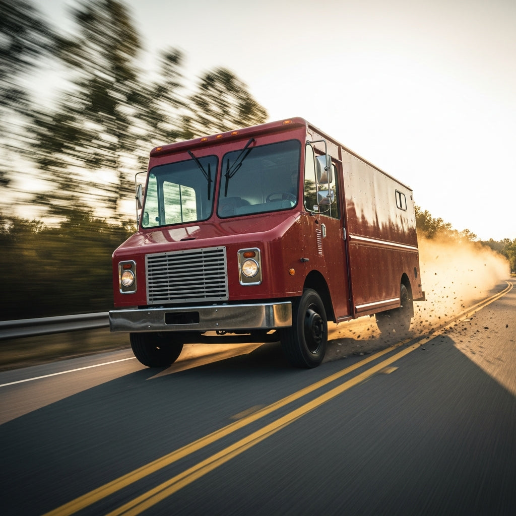 Action Shot: Workhorse W42, W62 Driving Fast