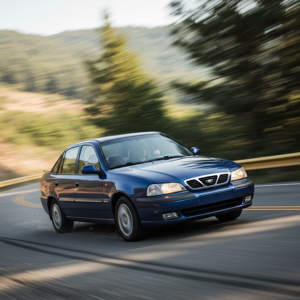 Admisión de aire de alto rendimiento para Daewoo Nubira (2000-2002) con motor de 2.0L, color negro