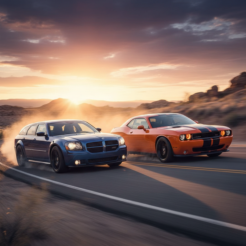 Admission d'air froid pour Dodge Magnum et Challenger (2005-2010) moteurs 5,7 L et 6,1 L