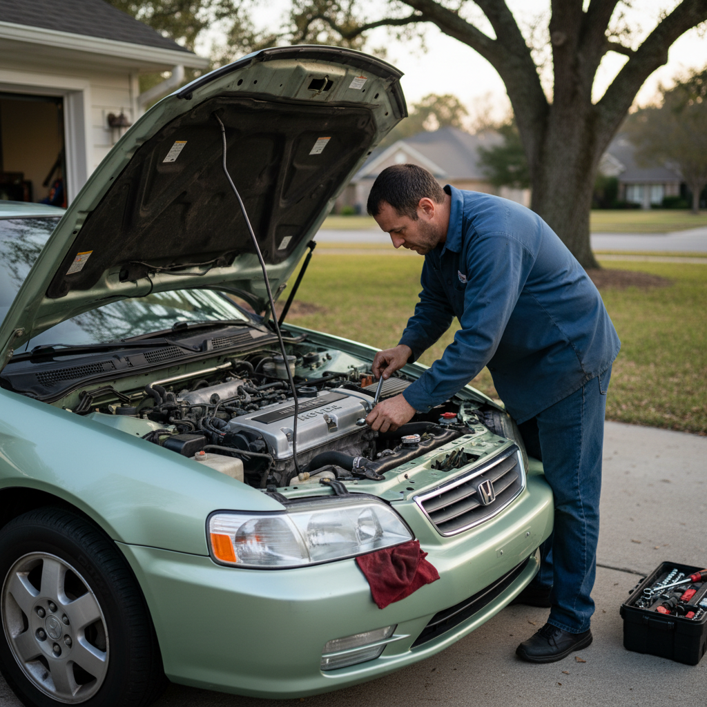 Performance Air Intake for Honda Accord (1994-2002) 2.2L 2.3L Engines - Blue