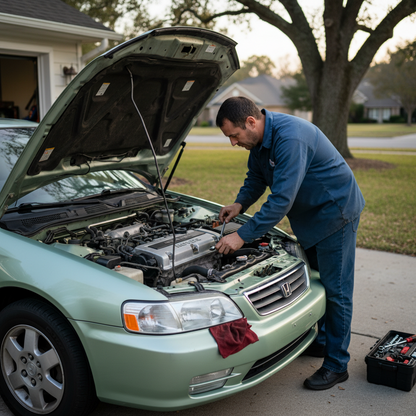 Performance Air Intake for Honda Accord (1994-2002) 2.2L 2.3L Engines - Blue