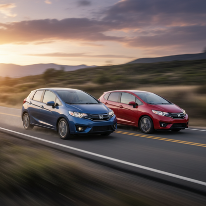 Admission d'air haute performance pour Honda Fit / Jazz (2015-2018) avec moteur 1,5 L L4 rouge