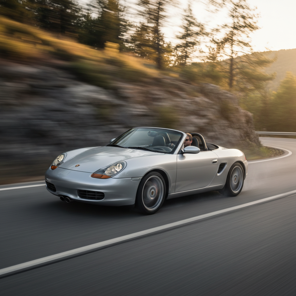 Exhaust Muffler for Porsche Boxster (1997-2004) 2.5L 2.7L 3.2L