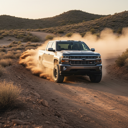 Admission d'air haute performance pour Chevrolet Silverado 1500 (2014-2018) moteurs V8 5,3 L / 6,2 L, bleue