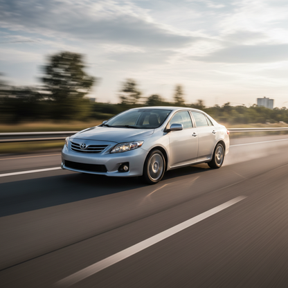 Admission d'air froid avec écran thermique pour Toyota Corolla (2009-2017) et Scion iM (2016-2017) avec moteur 1,8 L, noir