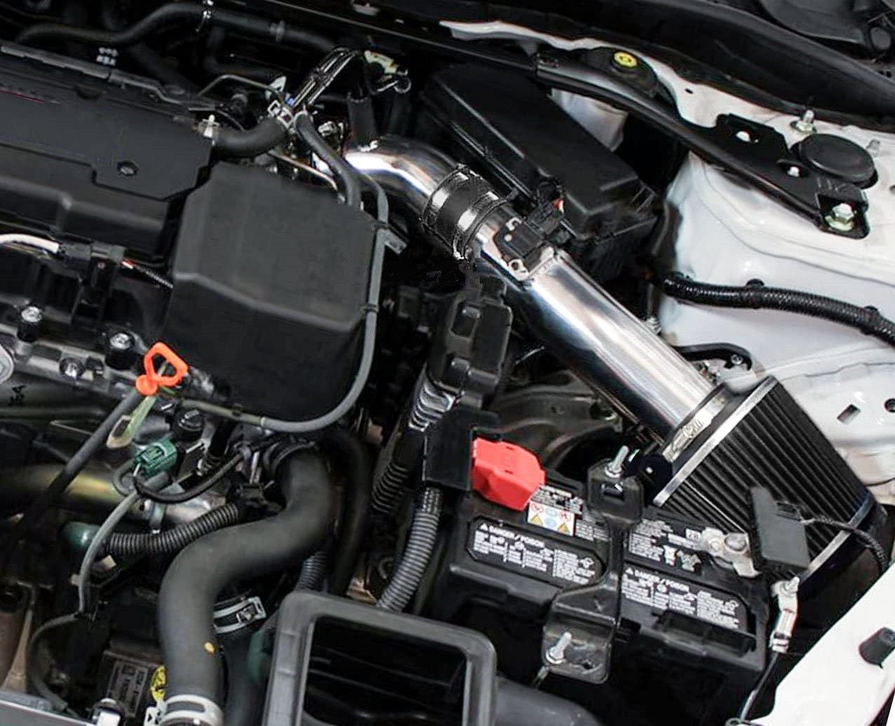 Performance Air intake for Honda Accord (2013-2017) with 2.4L L4 Engine Black