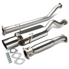 Catback Exhaust 4" Oval Muffler Tip for Acura Rsx Dc5 Type-S (2002-2006)